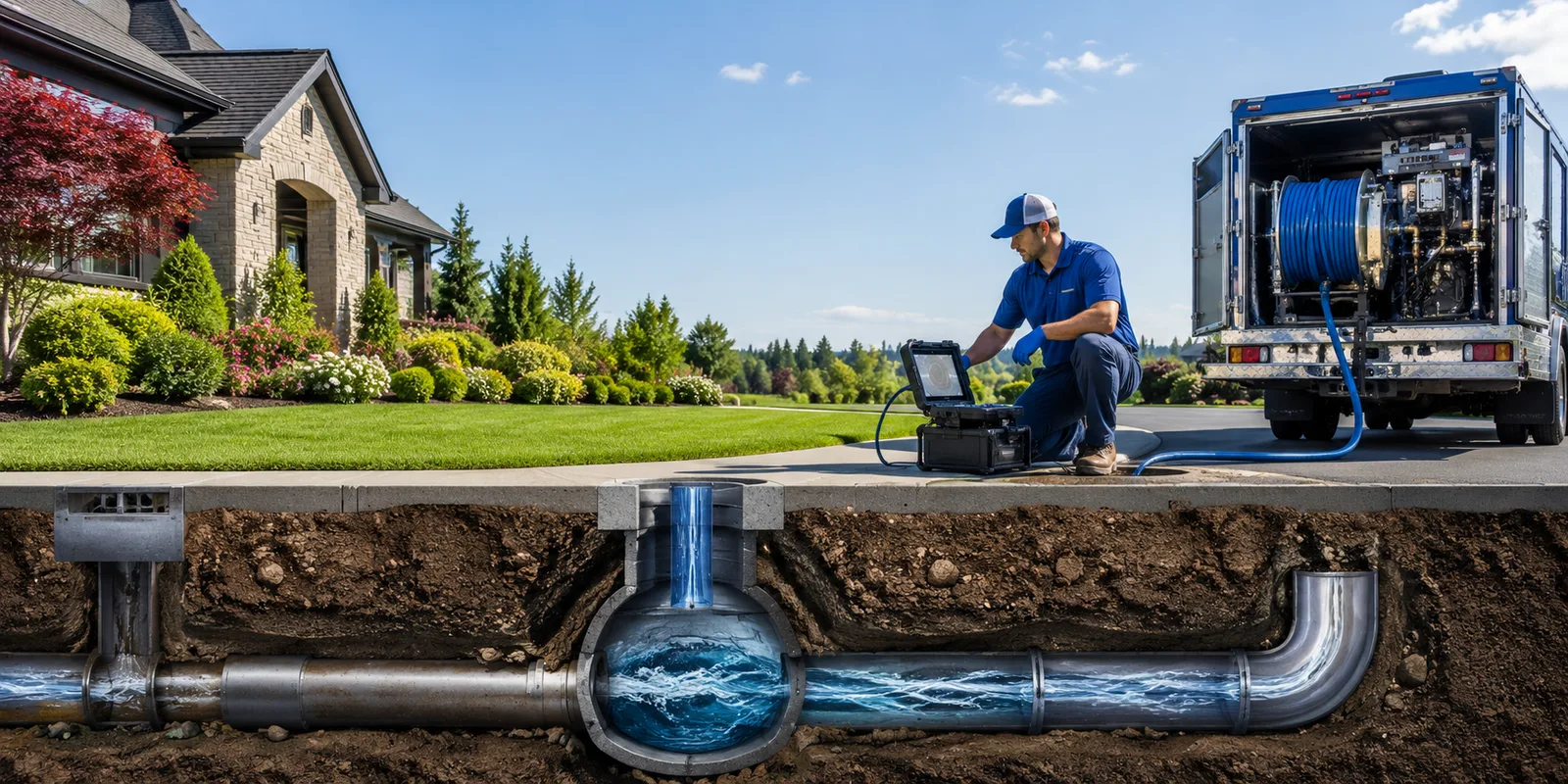 Drainage restoration information for Matlock, IA